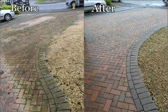Block Paving Restoration - Before
